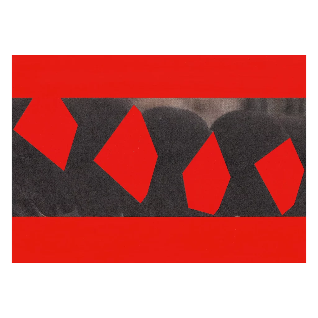 26. Untitled, Beirut, 2014, inkjet print, oil on drawing paper, 21 x 29,7 cm