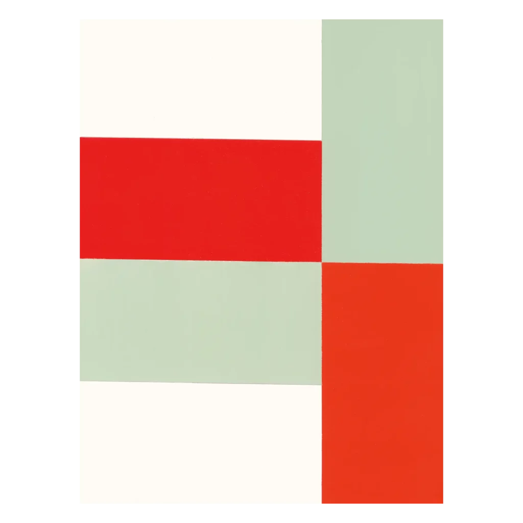 36. Untitled, 2021, acrylic lacquer on paper, 40 x 30 cm