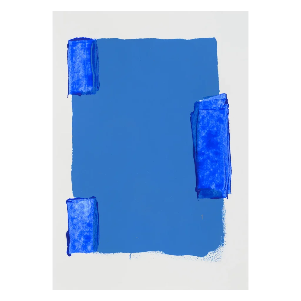 5. Untitled, 2022, acrylic on paper, 29,7 x 21 cm